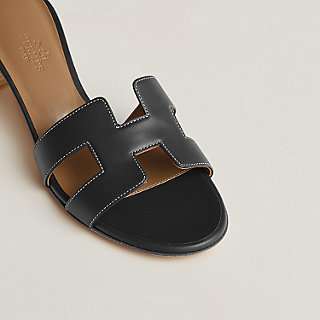 美品✨ エルメス サンダル オアジス クリアヒール ブラック サンダル 《オアジス》 | Hermès - エルメス-公式サイト